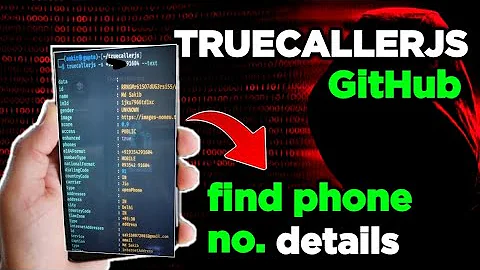 how to find phone number details using truecallerjs tool