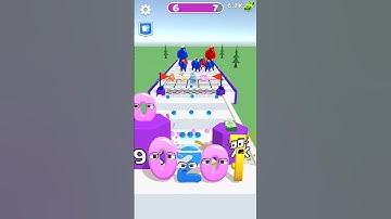 Merge Number Run - Gameplay New Update 06 (android,iOS)