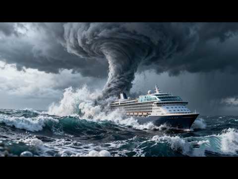 【FULL MOVIE 4K】Deadly Tornado Strikes Ocean Cruise! No One Survives!