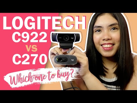 LOGITECH C922 PRO STREAM VS. C270 HD WEBCAM REVIEW | FABB LAGAS