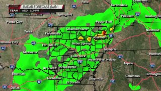 Arkansas Storm Team gives update on local impact of Hurricane Laura