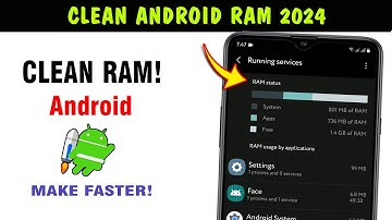 How to clean android RAM & Speed up your phone 2024 | How to boost and increase speed of android
