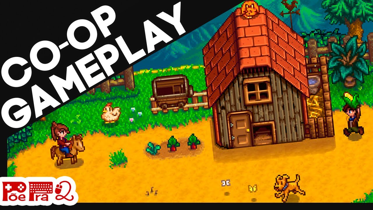 Stardew Valley - Co-Op Gameplay (No Commentary) - YouTube
