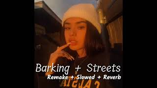 Barking + Streets | Remake +  Slowed + Reverb | Subscribed for more Remake's