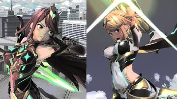 The Beautiful Blades - Pyra and Mythra Montage (Smash Ultimate)