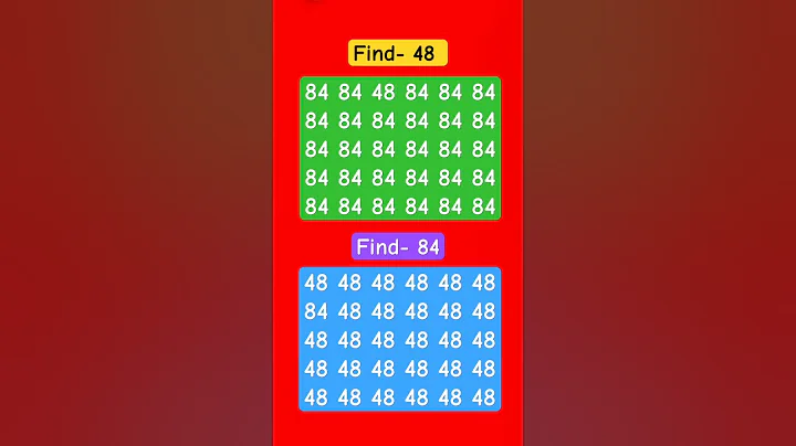 find the number -48 #emojichallenge #shorts #viral #video #odd #eays #test  #viral