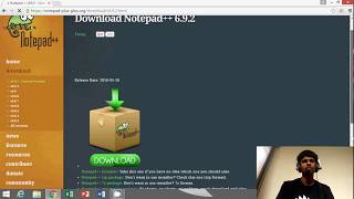 html Tutorial 1 - Download Notepad++