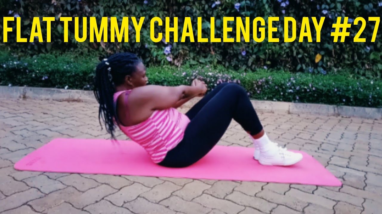 Tummy Raspberry Challenge Flat Tummy Challenge Day #27 - YouTube