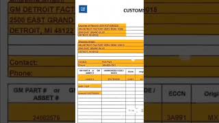 GENERAL MOTORS SUBCONTRACTOR LOGISTICS COORDINATOR RANDELL CLIFFORD MEANS