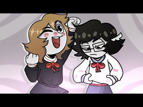 Saiko e Ycaro sendo kawaii no minecraft (Animaรงรฃo)