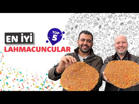 EN SEVDİĞİMİZ LAHMACUNCULAR - TOP 5️⃣ - Ayaküstü Lezzetler