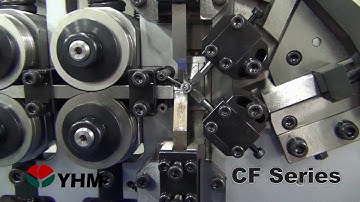 CNC Spring Machine CF-310-W.D. 0.8mm Extension Spring - YHM