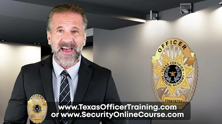 Security Training Texas Level-3 Commission online
