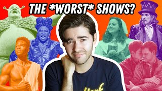 my least favourite theatre of 2023 | the most disappointing plays and musicals I saw last year...