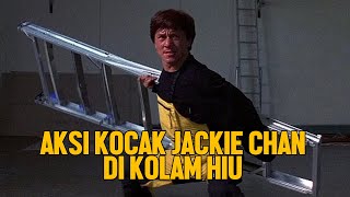 AKSI JACKIE CHAN DI AQURAIUM HIU - ALUR CERITA FILM POLICE STORY 4