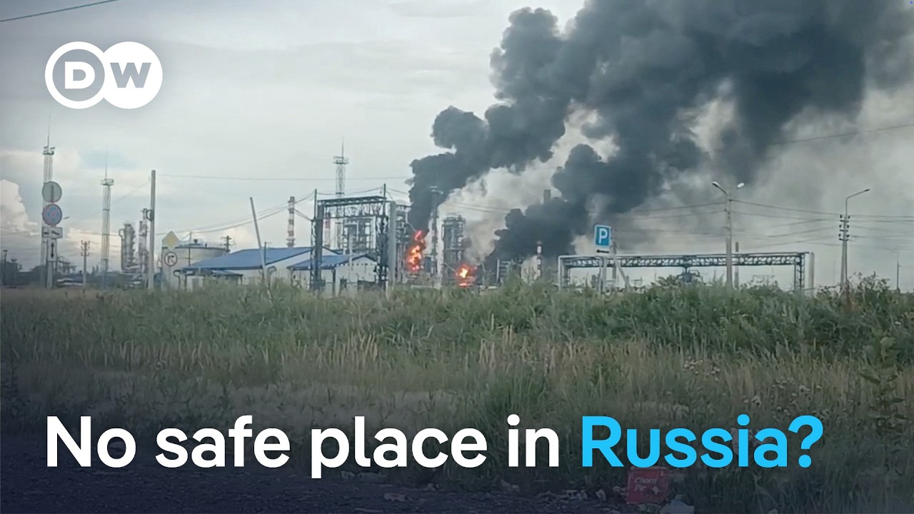 Ukraine hits Russia's largest refinery in one of its deepest strikes yet | DW News