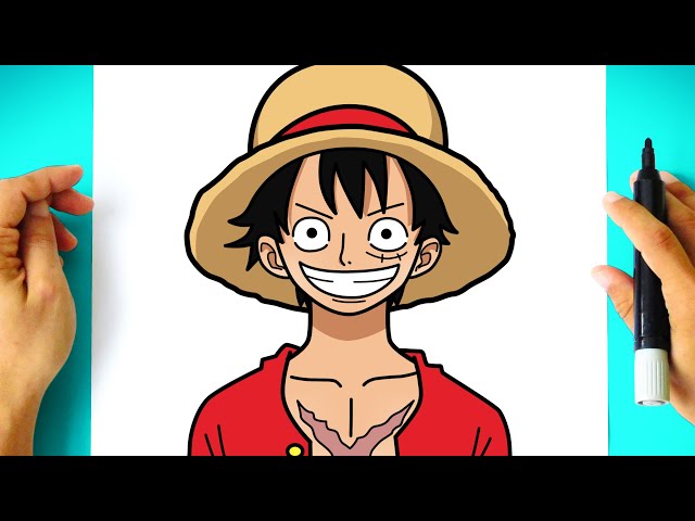 Respondendo a @cauagabriellopesh Tutorial de como desenhar o Luffy de