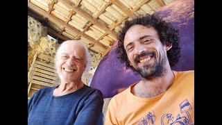 Silvia com flauta e contrabaixo – Dezembro de 2024