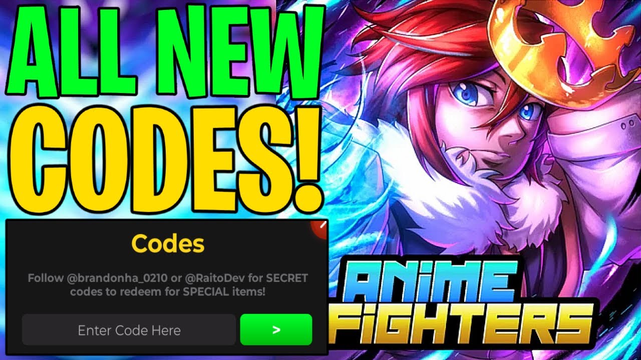 ANIME FIGHTERS SIMULATOR CODES ROBLOX – All New Working Codes! (Update ...