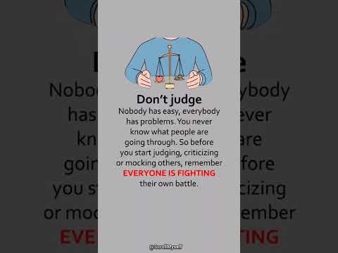 Don't Judge - Life Changing Quotes for Whatsapp #inspirationquotes #motivationalshorts #WisdomBytes