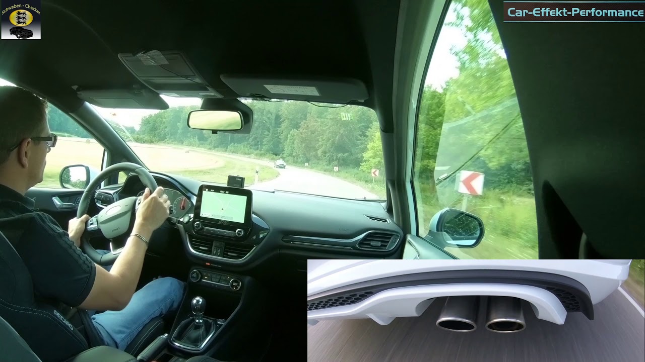 Ford Fiesta ST (MK8) 2018 Auspuffsound, Exhaust sound, Revs Fiesta ST, Motorsound