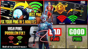 Fix High Ping Problem In PUBG Mobile | How to Solve Lag Problem in PUBG Mobile 2020