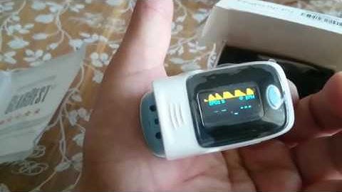 RZ001 OLED Display Fingertip Pulse Oximeter SpO2 Oxygen Monitor for Healthcare Home Use