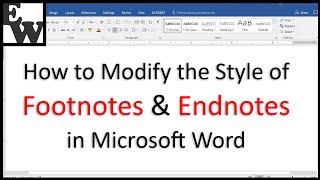 How to Modify the Style of Footnotes and Endnotes in Microsoft Word screenshot 5