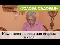 Голова садовая - Кислотность почвы для огорода и сада