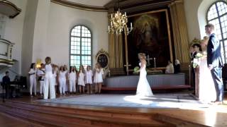 Brudgummen sjunger för bruden - "Lars Winnerbäck - För dig" #drotzbröllop JOYVOICE