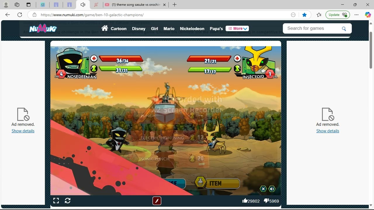 Ben 10 Galactic Champions Part 1