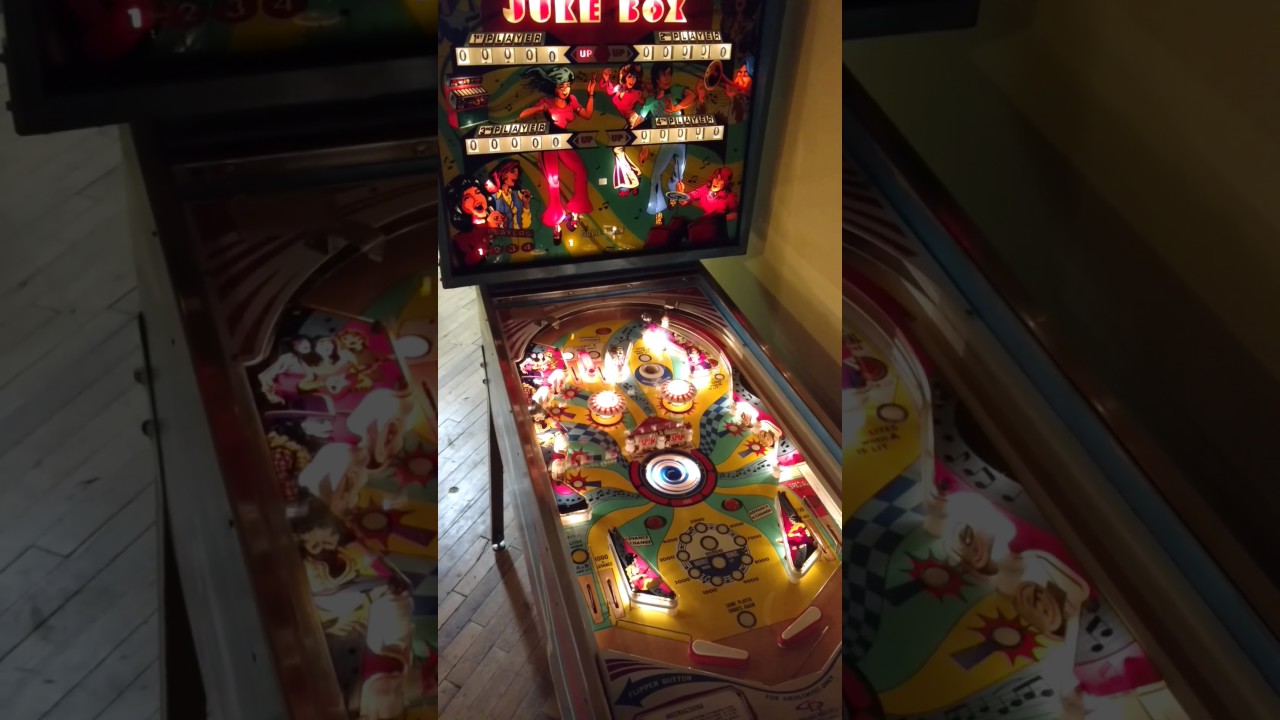 1976 Chicago coin's Juke Box Pinball machine YouTube