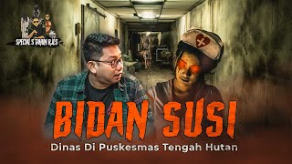 YANG LAGI NONTON AMAN?? CERITA HOROR BIDAN SUSI DINAS DI PUSKESMAS TENGAH HUTAN (1) #OMMAMAT