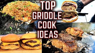 OUR TOP RECOMMENDED GRIDDLE COOKS FOR YOUR GRIDDLE! BEST GRIDDLE COOK IDEAS FOR YOU TO TRY!