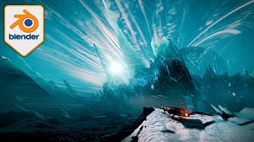 The Procedural Ice World Pipeline: Gaea to Blender Masterclass