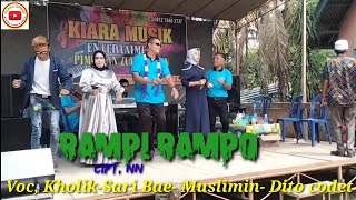 Rampi Rampo lagi kito di ujung jabung. Cipt,NN~Besama Ilham kholik~ Sari Bae~ Muslimin~  Dito codet