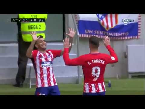 Fernando Torres Goal Vs Levante 17-18 (Home) HD 720P