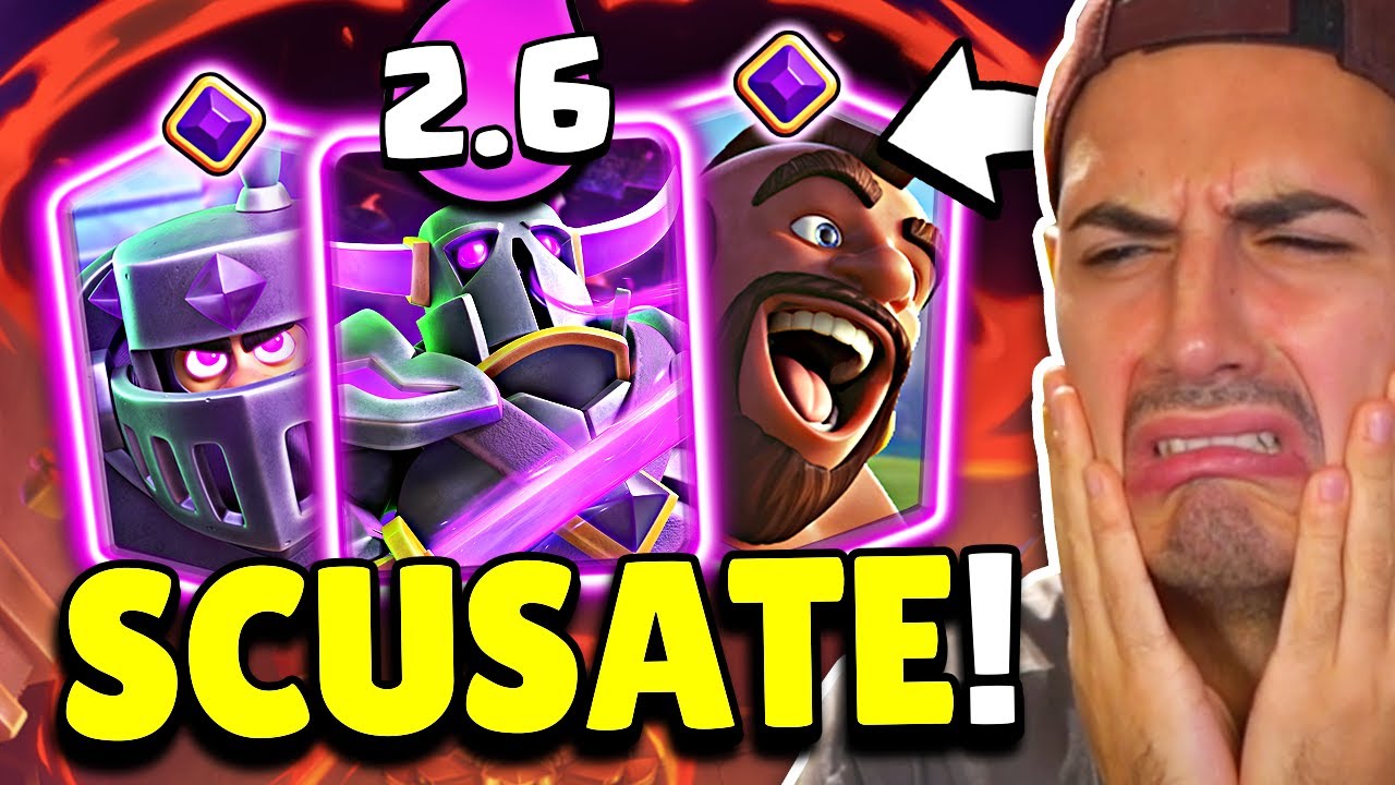 SONO MATTO... PEKKA EVO e MK EVO nel 2.6 DOMATORE! 😈 Clash Royale ITA