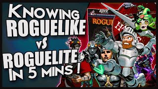 Briefly, WHAT IS the matter with ROGUELIKE and ROGUELITE?