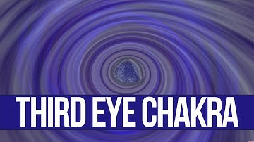Chakra 6 - Ajna, Brow, The Third Eye Chakra, Violet Visualization (Meditation,Yoga, Music)