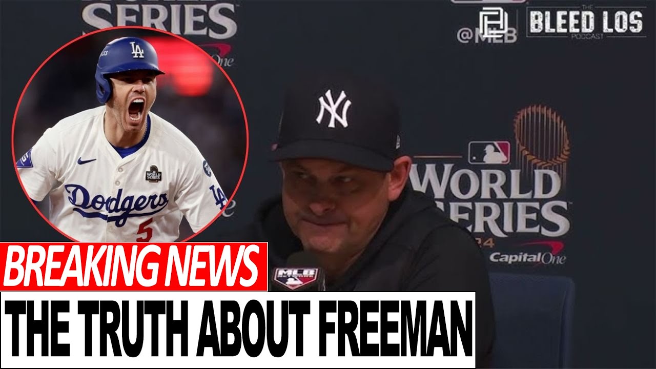 Dodgers Breaking News! New Freeman update! This shocked LA fans! - YouTube