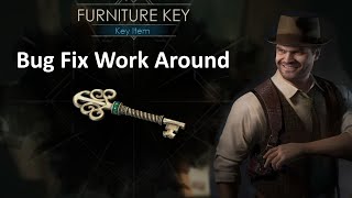 Alone in the Dark: Furniture Key Bug Fix