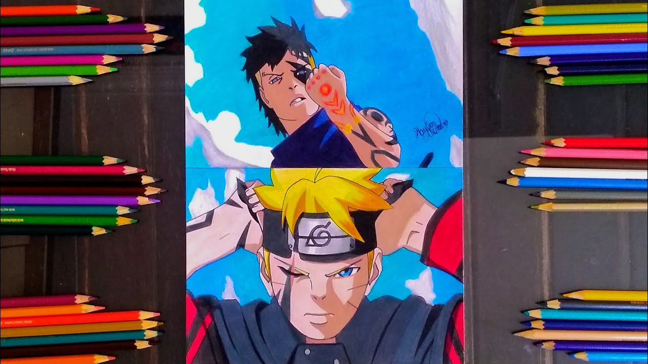 Drawing - Boruto Uzumaki (Boruto Naruto Next Generations) Mayara Rodrigues