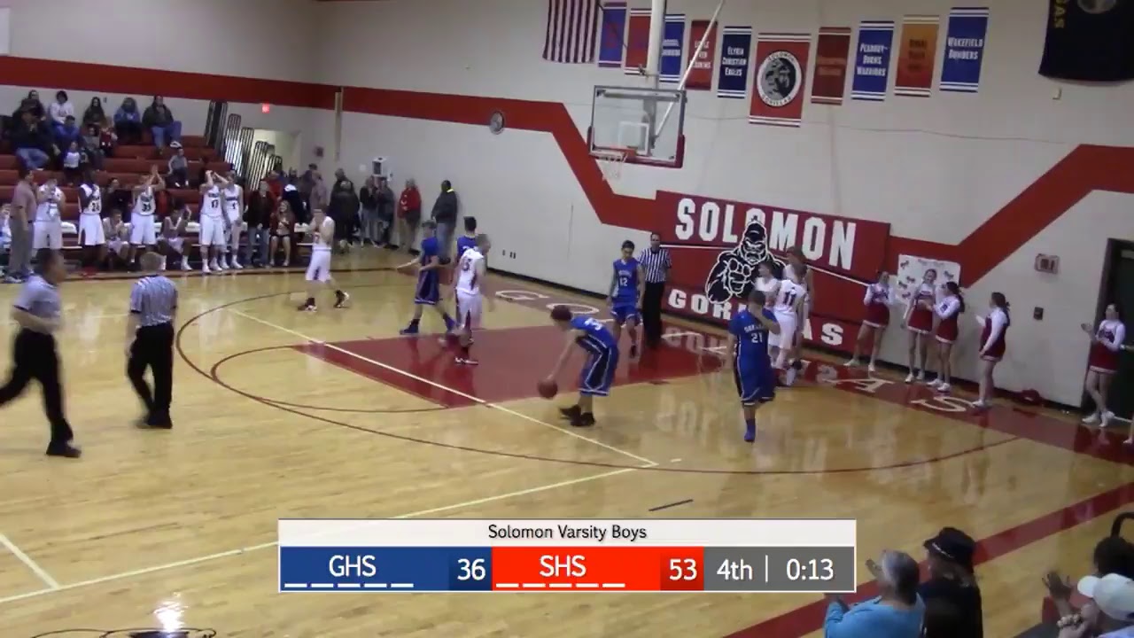 Solomon Vs. Goessel Basketball YouTube