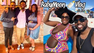 Funny Marco &amp; Beach Vacay | 29 weeks pregnant Babymoon 🍼🌙 Vlog