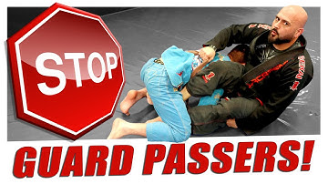 10 BJJ GUARD PASS COUNTER TECHNIQUES (VS Stack Pass)