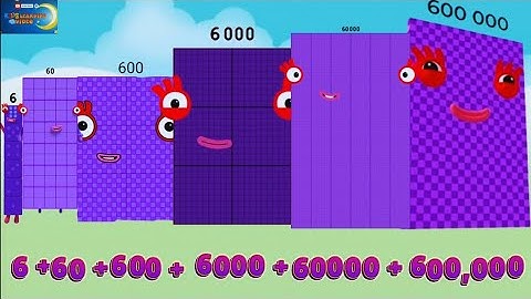 NUMBERBLOCKS OPTELEN VAN KLEINE TOT GROTE GETALLEN @kidslearningvideos29 | Wiskunde voor kinderen