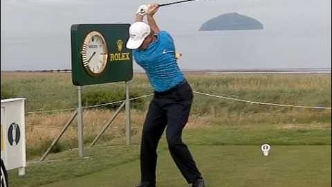 ERNIE ELS SLOW MOTION 5TH TURNBERRY OPEN 2009