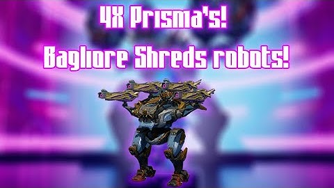 4x Prisma Bagliore Shreds Robots! | War Robots