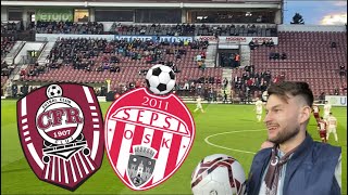 AM PLECAT CU MINGEA ACASĂ DE LA MECI | CFR CLUJ - SEPSI SF. GHEORGHE 2-1 | 4K